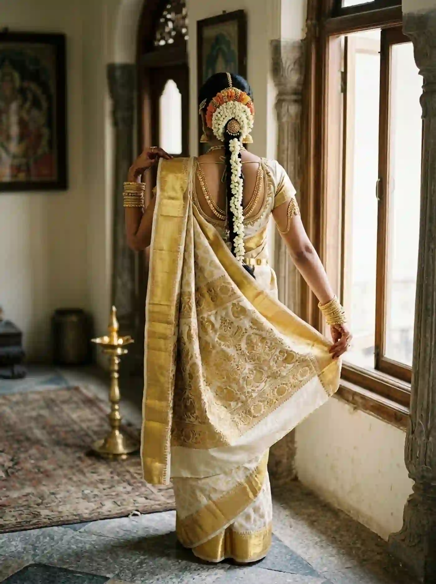 Bridal silk collection at Pulimoottil Silks, Kottayam